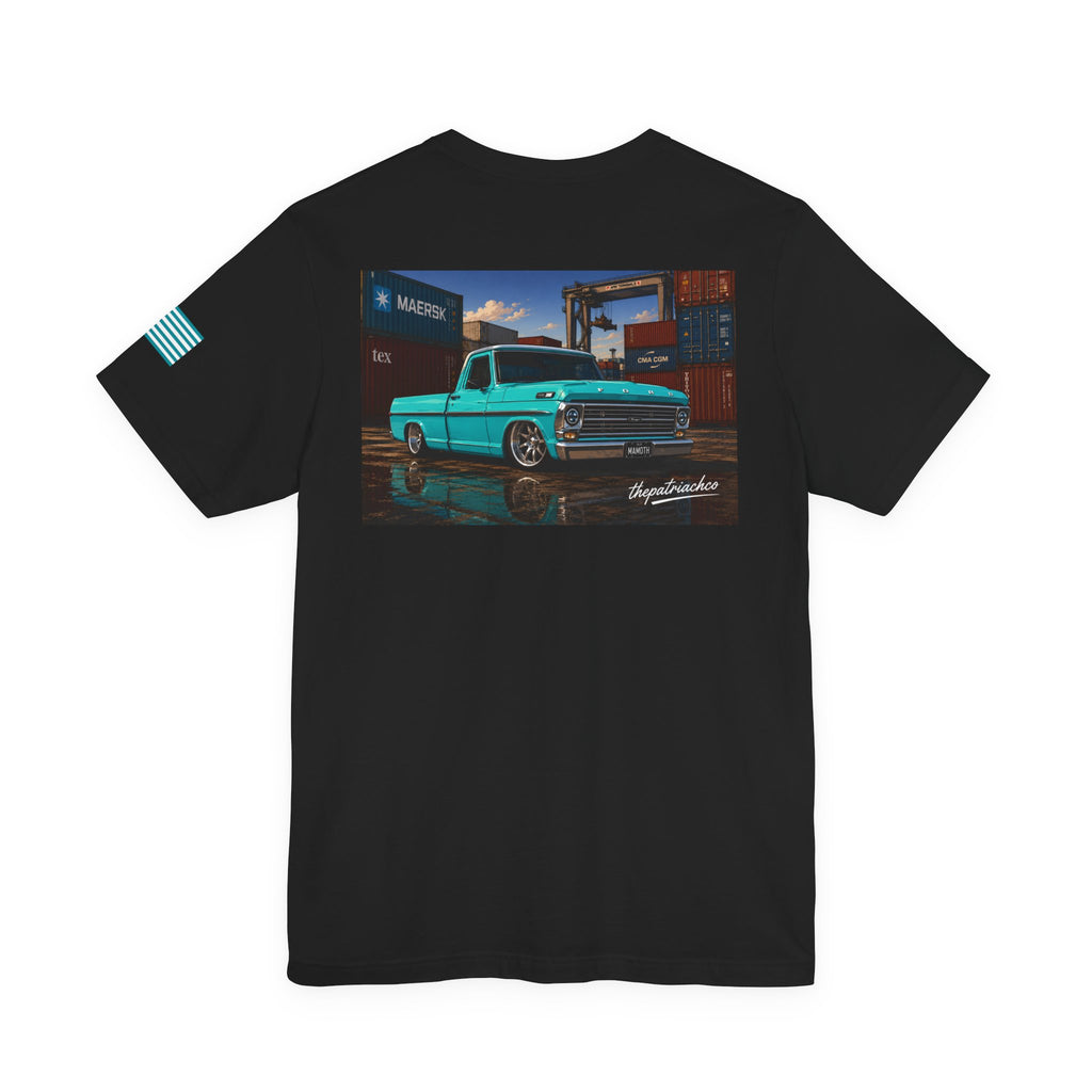 Teal F-100 dock T-shirts